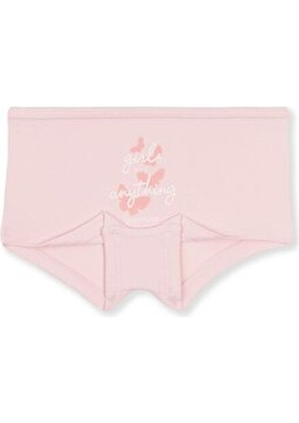 Kız Çocuk Pamuklu Renkli Baskılı Boxer 3'lü Paket Rahat ve Esnek 3 Adet modelleri