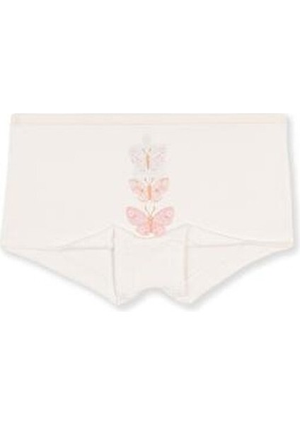 Kız Çocuk Pamuklu Renkli Baskılı Boxer 3'lü Paket Rahat ve Esnek 3 Adet fırsatları