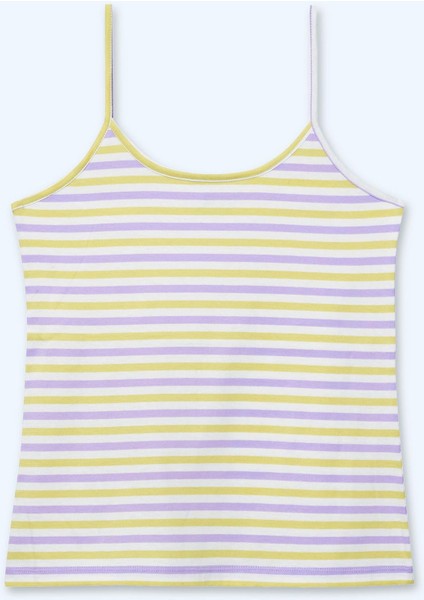 Kadın Ince Askılı Pijama Takım Lila Renk modelleri