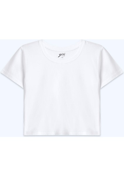 Kız Çocuk Fırfır Detaylı Takım Beyaz Renk fırsatları