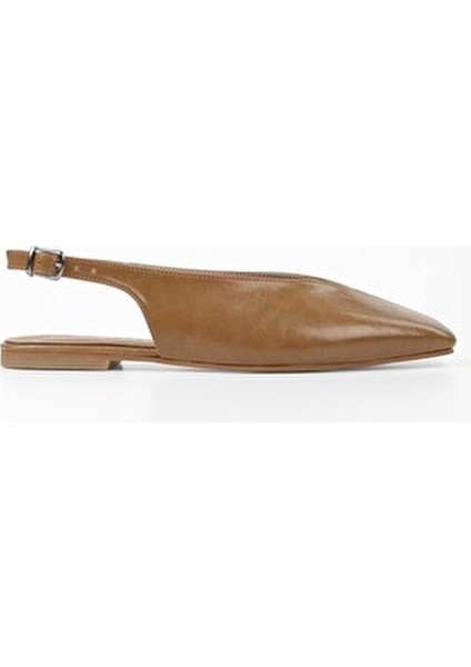 Kadın Noya Karamel Cilt Babet modelleri