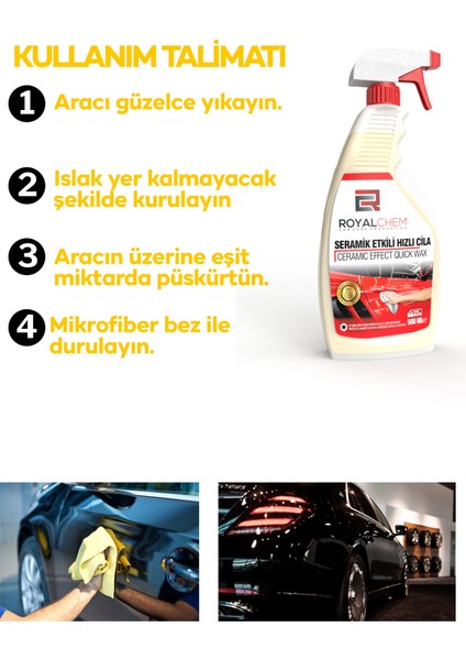 Royalchem Seramik Etkili Hızlı Cila 500ML modelleri