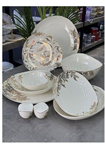 Lüx Porselen Tierra 29 Parça Yemek Takımı fiyatları