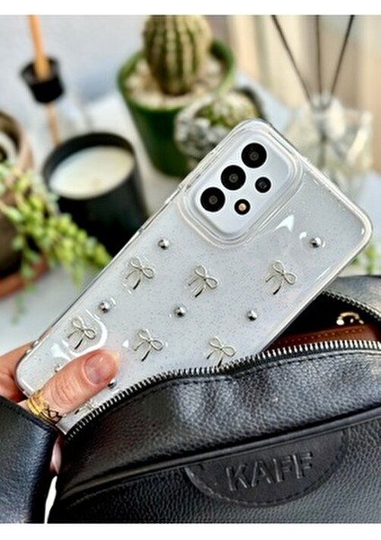 Galaxy A52 Uyumlu 3D Mini Fiyonk Tasarımlı Oyuncaklı Silikon Kılıf fiyatları