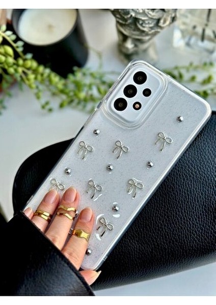 Galaxy A52 Uyumlu 3D Mini Fiyonk Tasarımlı Oyuncaklı Silikon Kılıf modelleri