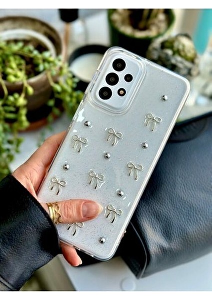 Galaxy A52 Uyumlu 3D Mini Fiyonk Tasarımlı Oyuncaklı Silikon Kılıf indirimleri