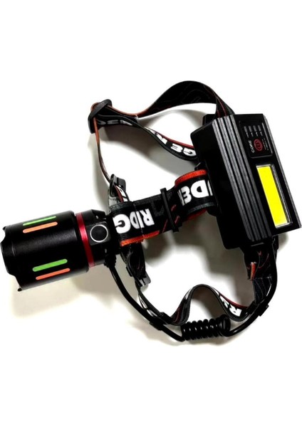 3000 Lümen 30W Şarjlı Profesyonel Zoomlu Kamp Avcı Balıkçı Kafa Lambası Feneri fiyatları