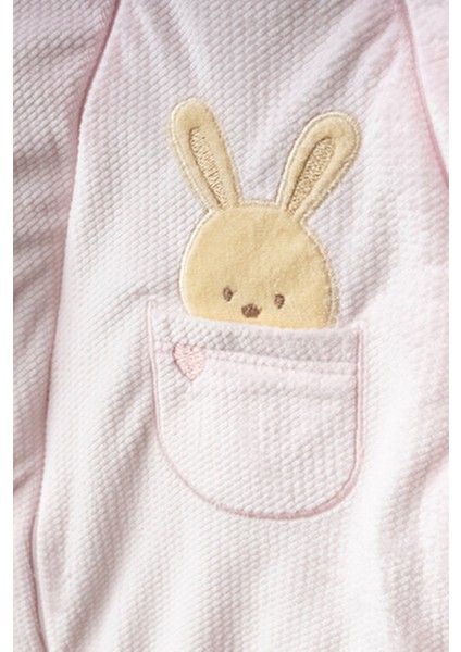 Sevimli Tavşan Desenli Kapüşonlu Wellsoft Astarlı Astronot Kozmonot Tulum fiyatları