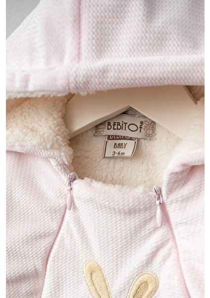 Sevimli Tavşan Desenli Kapüşonlu Wellsoft Astarlı Astronot Kozmonot Tulum modelleri