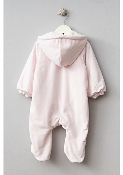 Sevimli Tavşan Desenli Kapüşonlu Wellsoft Astarlı Astronot Kozmonot Tulum indirimleri