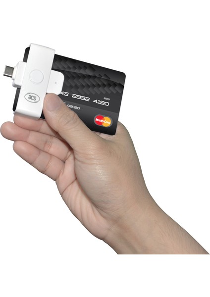 E-Devlete Giriş Cihazı. Tc Kimlik Kartı Okuyucusu ACR39U-NF Pocketmate Type-C Temaslı Akıllı Smart Kart Okuyucu - Kodlayıcı fırsatları