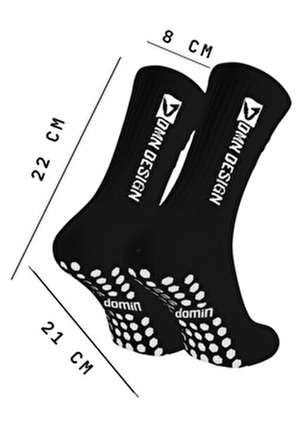 Beyaz Kaydırmaz Silikonlu Tabanlı 2'li Nefes Alan Premium Sporcu Çorap fırsatları