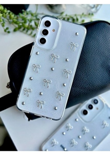 Galaxy A54 Uyumlu 3D Mini Fiyonk Tasarımlı Oyuncaklı Silikon Kılıf modelleri