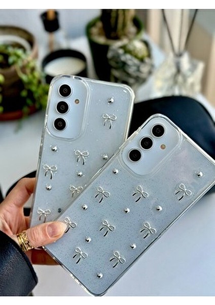 Galaxy A54 Uyumlu 3D Mini Fiyonk Tasarımlı Oyuncaklı Silikon Kılıf indirimleri