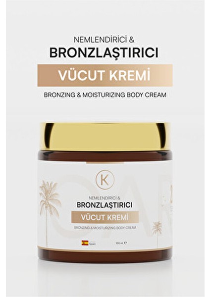 Bronzlaştırıcı Vücut Kremi - 100 ml