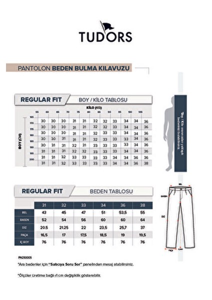 Erkek Regular Fit Rahat Kesim Kanvas Siyah Pantolon