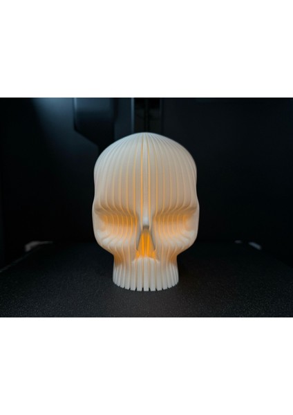 Üretim Tealight Uyumlu Kafatası Mumluk — Gotik Dekor & Halloween Aksesuarı (83X110X112 Mm) fiyatları