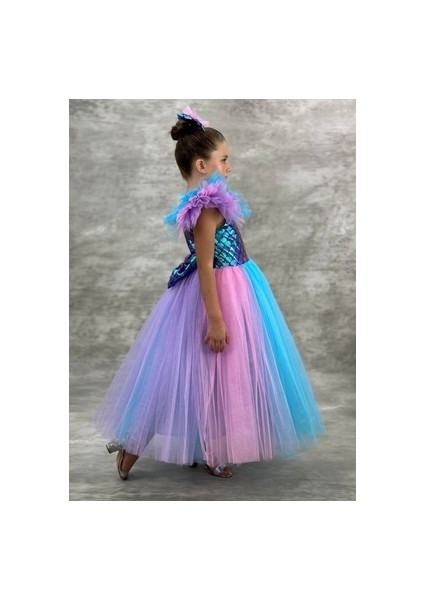 Deniz Kızı Uzun Tüllü Elbise fiyatları