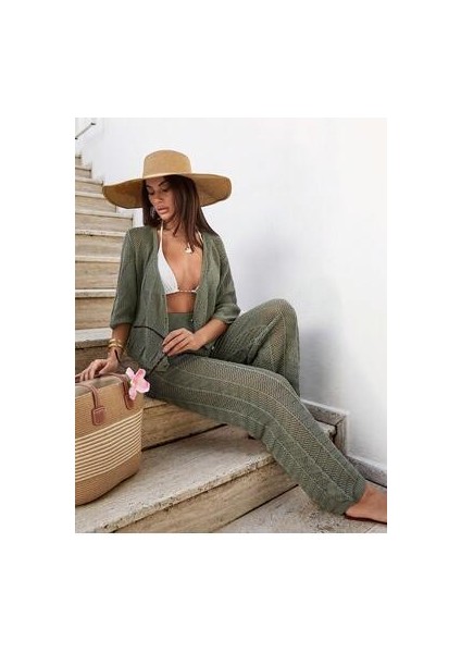 Ajurlu Pamuk Takım Elbise