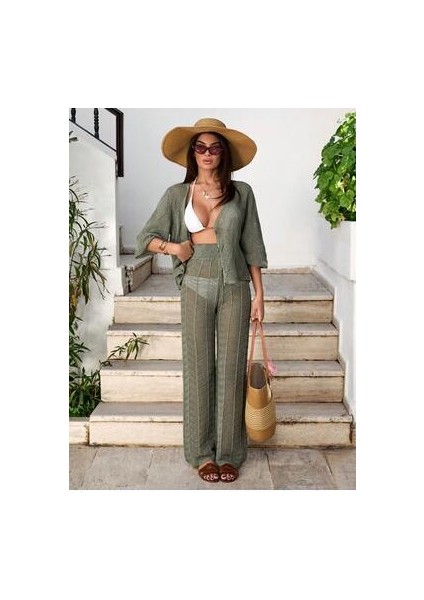 Ajurlu Pamuk Takım Elbise modelleri