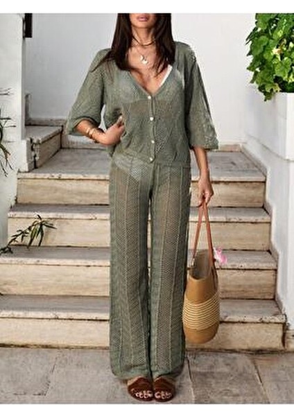 Ajurlu Pamuk Takım Elbise indirimleri