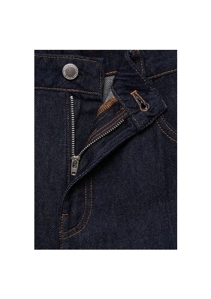 Yüksek Belli Rinse Wash Bermuda Şort