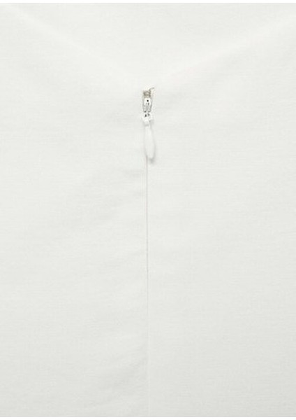 Asimetrik Yakalı Uzun Tulum