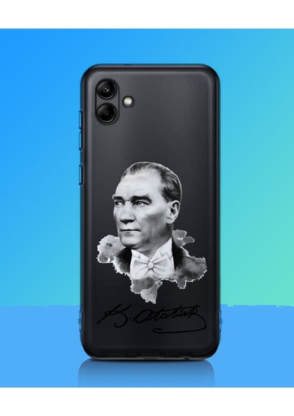 Samsung Galaxy A03 Uyumlu Premium Kalite Baskılı Esnek Şeffaf Kılıf