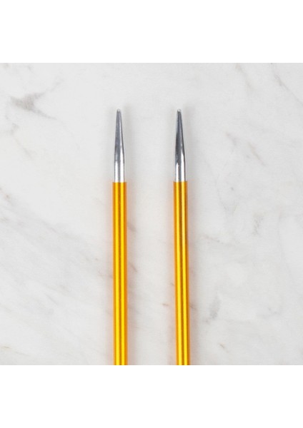 Loren Rythm 5mm Sarı Renkli Metal Örgü Şişi modelleri