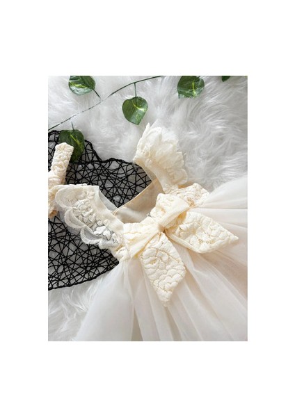 Nomi Kız Bebek Elbise Özel Günler İçin Çiçekli Tasarım ile Zarif Stil