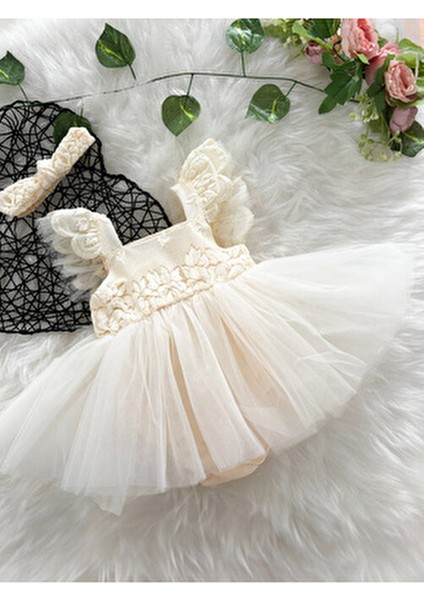 Nomi Kız Bebek Elbise Özel Günler İçin Çiçekli Tasarım ile Zarif Stil indirimleri