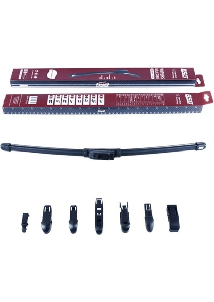 Supermute Teknolojili Ön Tek Muz Silecek - 500 mm