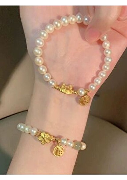 8 mm Inci Boncuk 100 Gram - Krem - Çanta ve Takı Yapımı Için modelleri