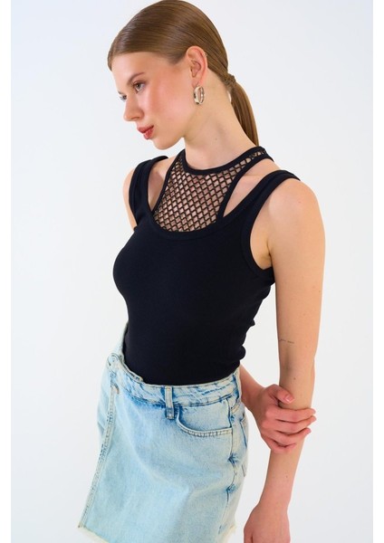 Içi Dantelli Kaşkorse Atlet - Beyaz fiyatları