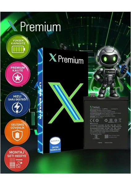 ​​xpremium Oneplus 8 Pro Batarya Pil Süper Yüksek Kalite BLP759