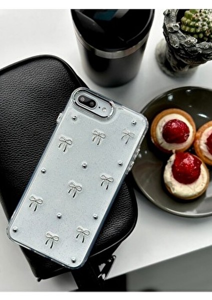 Iphone 7 Plus ve 8 Plus Uyumlu Mini Fiyonk Oyuncak Tasarımlı Esnek Silikon Kılıf fiyatları