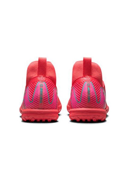 Jr. Mercurial Superfly 10 Academy Tf Genç Halı Saha Ayakkabısı FQ8310-800 Kırmızı indirimleri