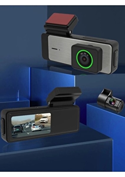 Blic Blm-70 4K Hd 4+2 Mp Araç Içi Ön ve Arka Kamera Dashcam fırsatları