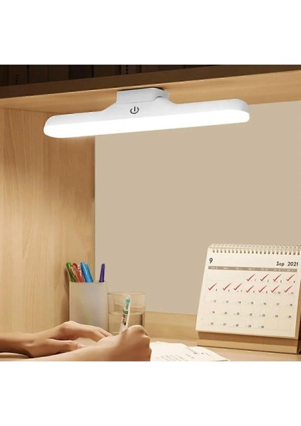 Şarjlı LED Işık USB Şarjlı Kablosuz Mıknatıslı LED Lamba 3 Farklı Işık Rengi