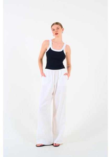 Iki Renkli Atlet - Siyah-Beyaz fiyatları