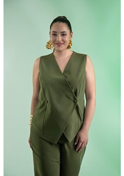 1112054 Yelekli 2'li Takım