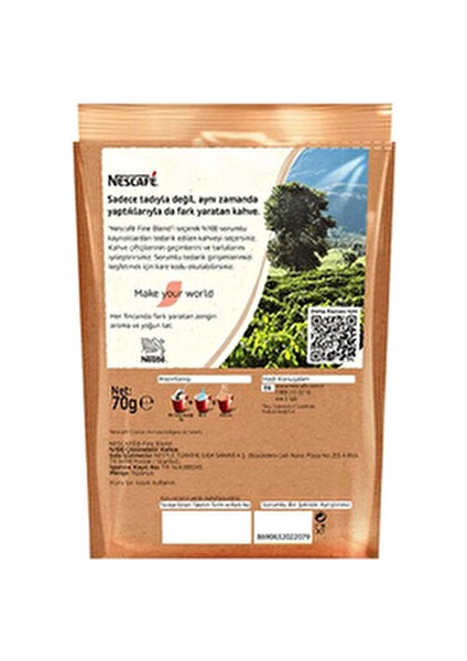 Fine Blend Çözünebilir Kahve 70 gr (2 Adet) fiyatları