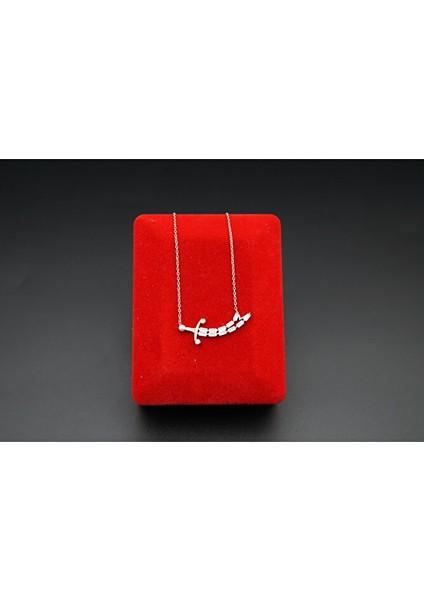 925 Ayar Gümüş Hz. Ali Kılıcıkadın Kolye SK00063