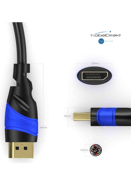 – 8k Displayport Kablo 2 Metre Dp Kablo modelleri