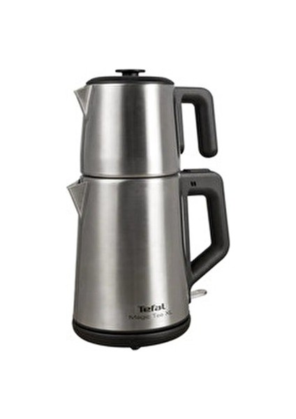 Magic Tea Xl Hacim 1,2 Litre Çaydanlık, 1,8 Litre 1650 Watt Paslanmaz Çelik Çay Makinesi fırsatları