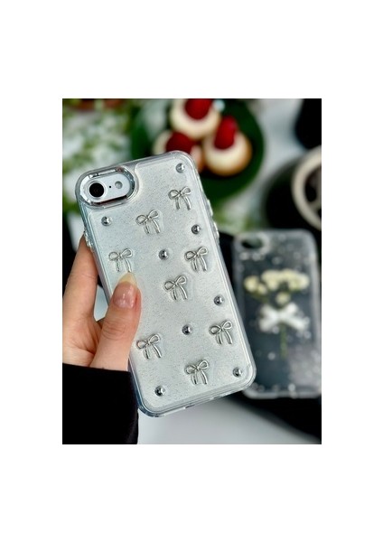 Iphone 7 - 8 - Se 2020 - Se 2022 Uyumlu Mini Fiyonk 3D Oyuncak Tasarımlı Esnek Silikon Kılıf