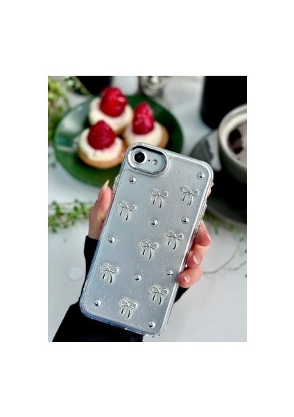 Iphone 7 - 8 - Se 2020 - Se 2022 Uyumlu Mini Fiyonk 3D Oyuncak Tasarımlı Esnek Silikon Kılıf modelleri