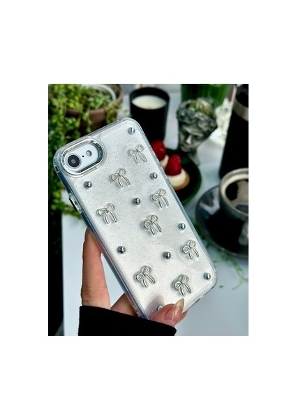 Iphone 7 - 8 - Se 2020 - Se 2022 Uyumlu Mini Fiyonk 3D Oyuncak Tasarımlı Esnek Silikon Kılıf indirimleri