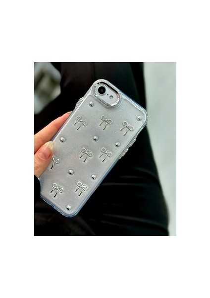 Iphone 7 - 8 - Se 2020 - Se 2022 Uyumlu Mini Fiyonk 3D Oyuncak Tasarımlı Esnek Silikon Kılıf