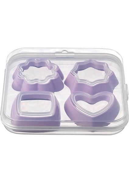 Kurabiye Kalıbı 4 Parça 8 Şekil - Saklama Kutulu fiyatları